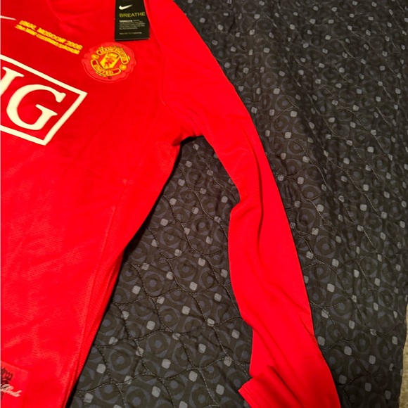 Cr7 cristiano ronaldo manchester united soccer jersey long sleeve brand new nike - Picture 7 of 9